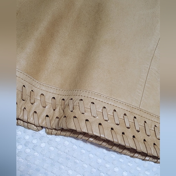 HARLEY DAVIDSON EUC WOMEN'S SIZE MEDIUM WANDERLUST LEATHER BIKER MOTORCYCLE COAT - Picture 12 of 12